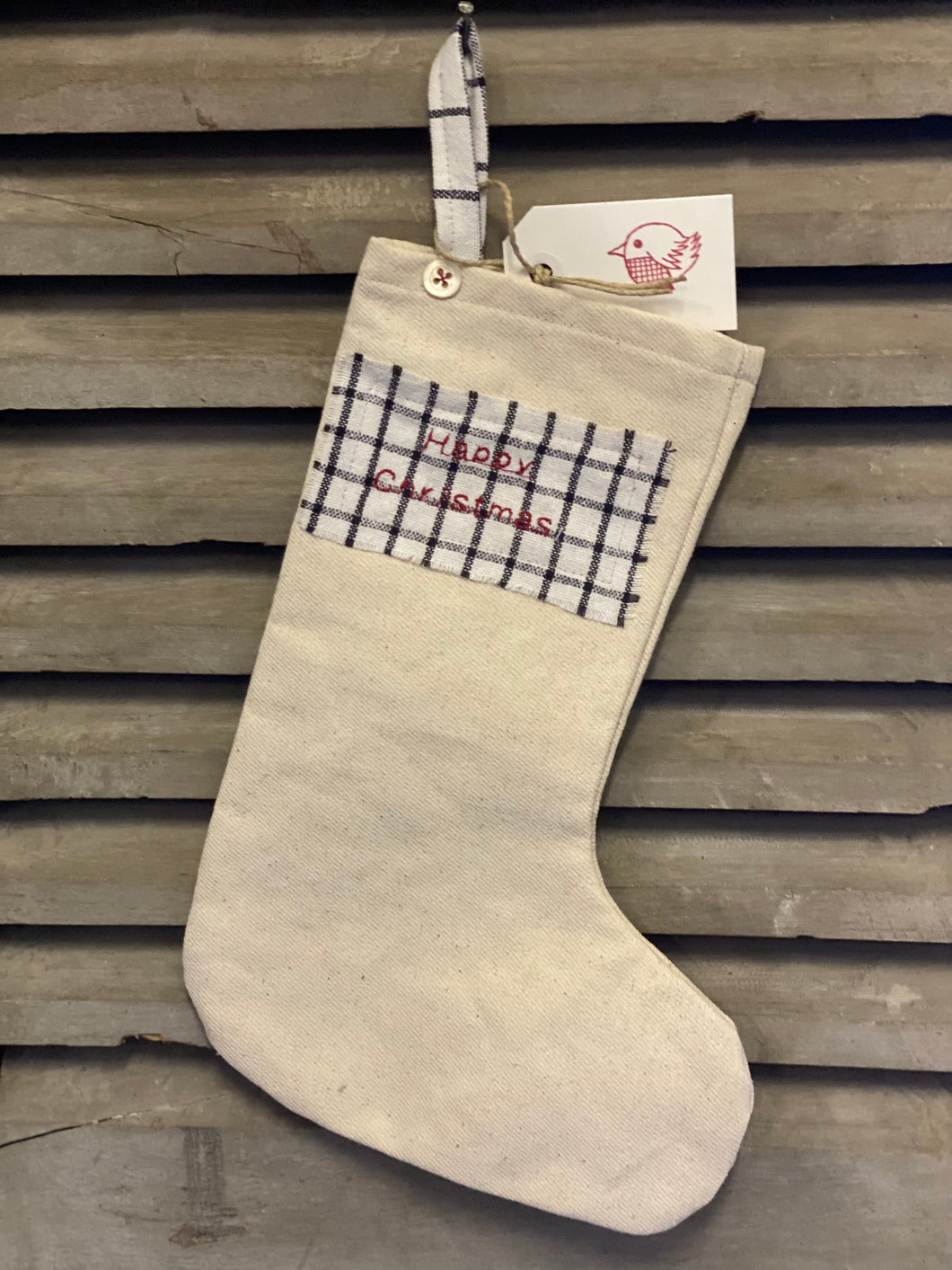 Handmade Christmas Stocking - Small