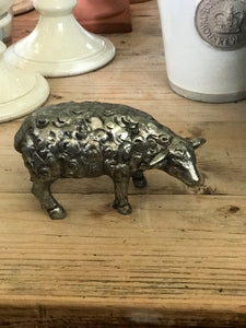 Pewter Finish Sheep