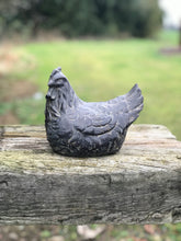 Load image into Gallery viewer, Large Bronze Finish Hen