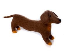 Load image into Gallery viewer, Felt toy Dachshund