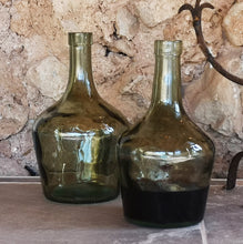 Load image into Gallery viewer, 1 Litre Olive Green Recycled Glass Carafe