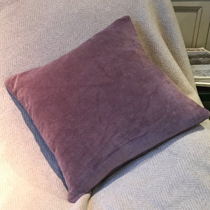 Velvet Cushion - Heather