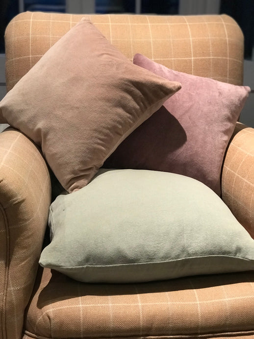 velvet cushion