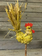 Load image into Gallery viewer, Pack of 4 Chicks, 1 Egg &amp; 1 Rooster on Sticks